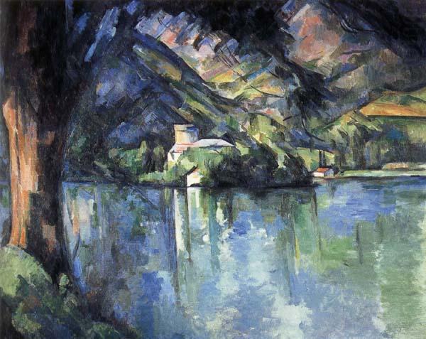 Paul Cezanne Le Lac d'Annecy china oil painting image
